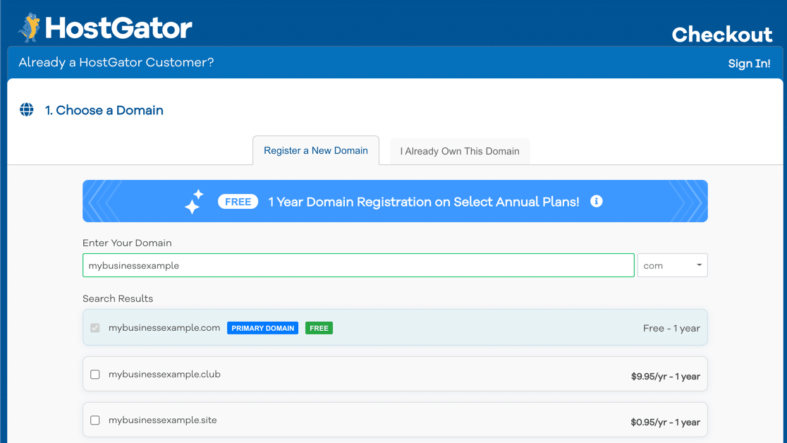 Search for your free business email domain at HostGator - WPForms Search for your free business email domain at HostGator