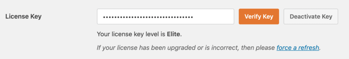 Check license key is entered to enable form entry storage in WordPress - WPForms Check license key is entered to enable form entry storage in WordPress