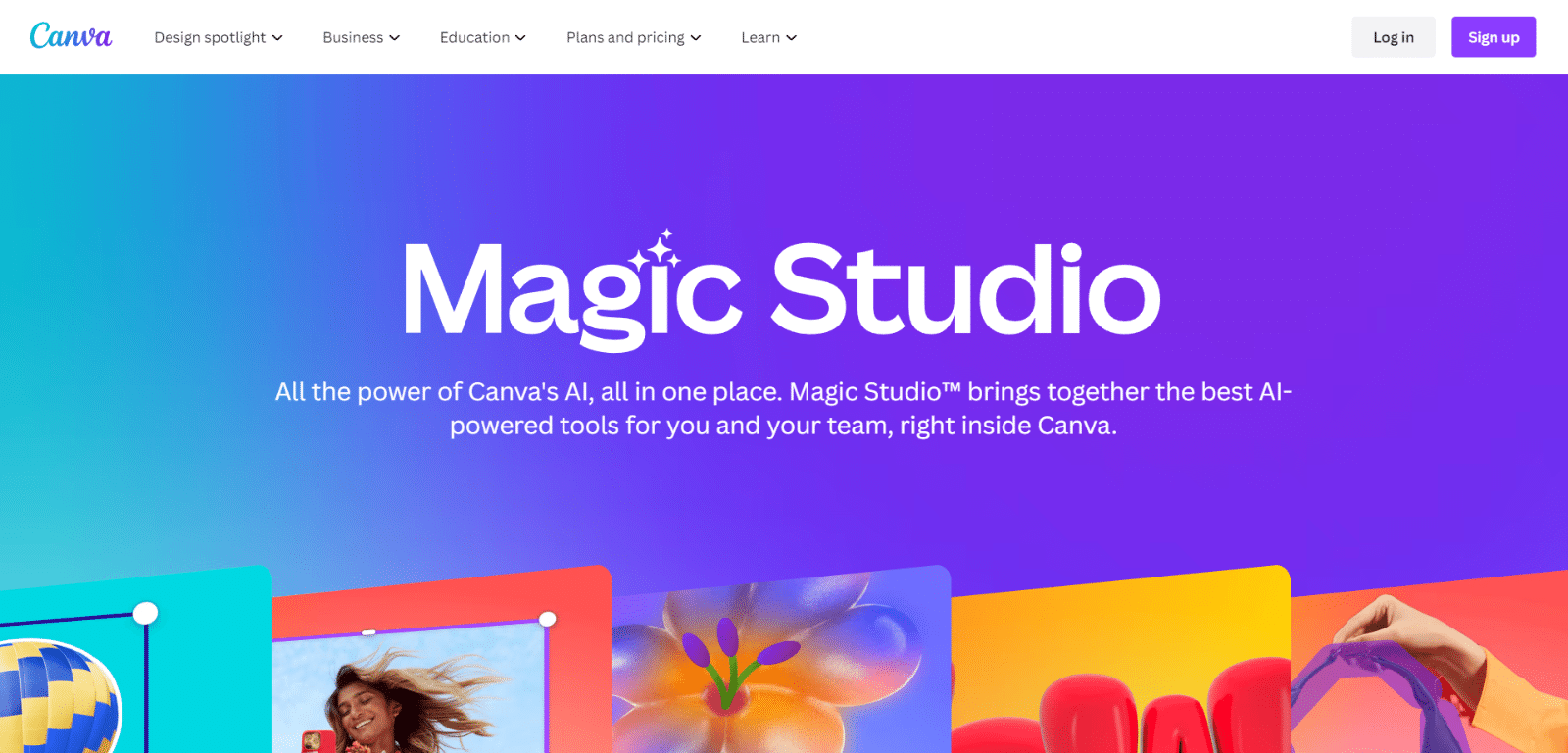 Canva Magic Studio AI Canva Magic Studio AI tool