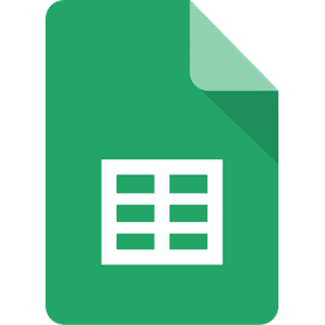 Logotipo de Google Sheets